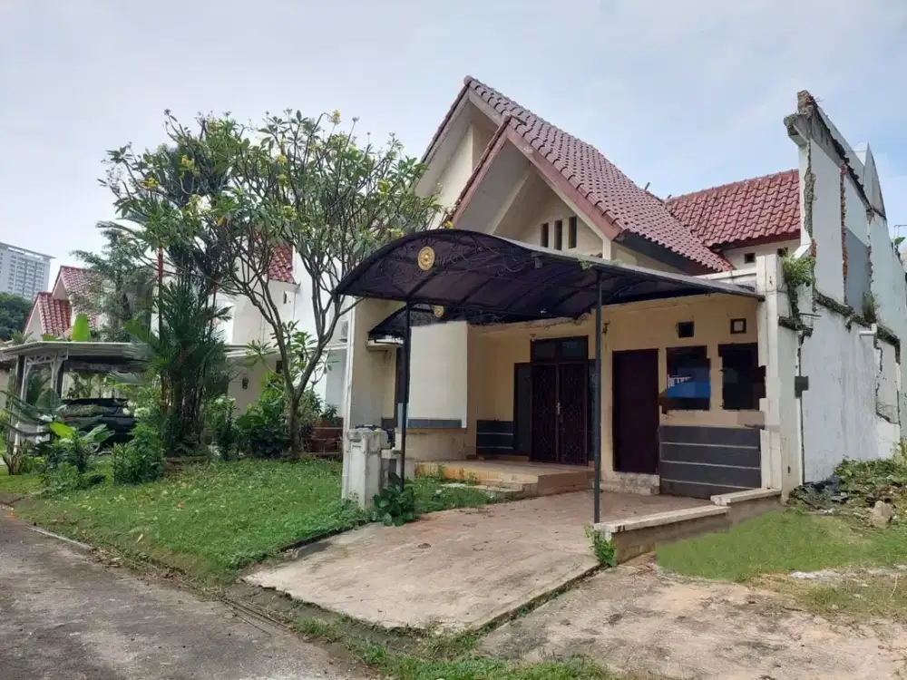 Dijual Rumah Lama Cluster Sutera Kirana Hitung Tanah, Serpong
