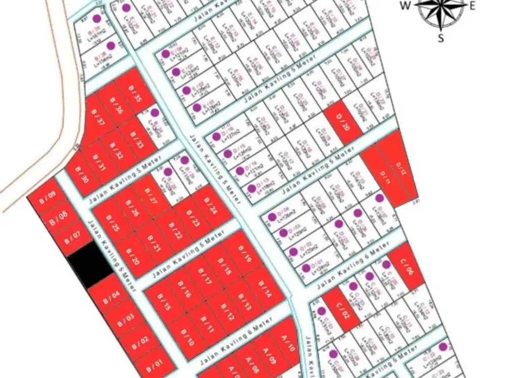 kavling dalan perumahan belakang alfamart cuma 30 juta