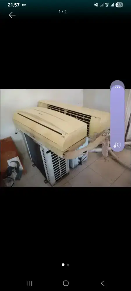 Terima ac mati/tidak dingin