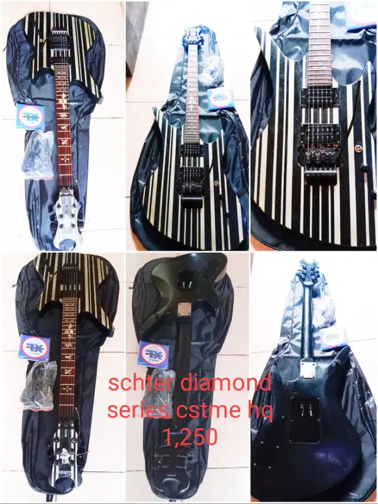 Gitar listrik schter diamond seriea cstme hq class superr