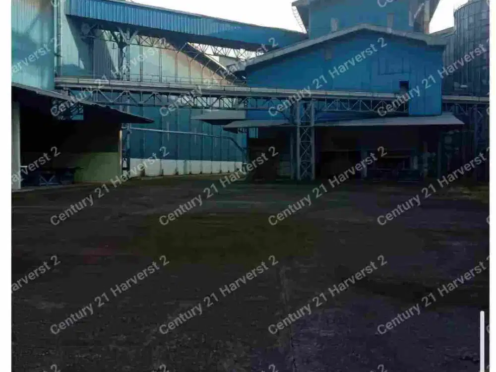 dijual lelang pabrik gudang di jatisari karawang aksea container luas 76539 m2
