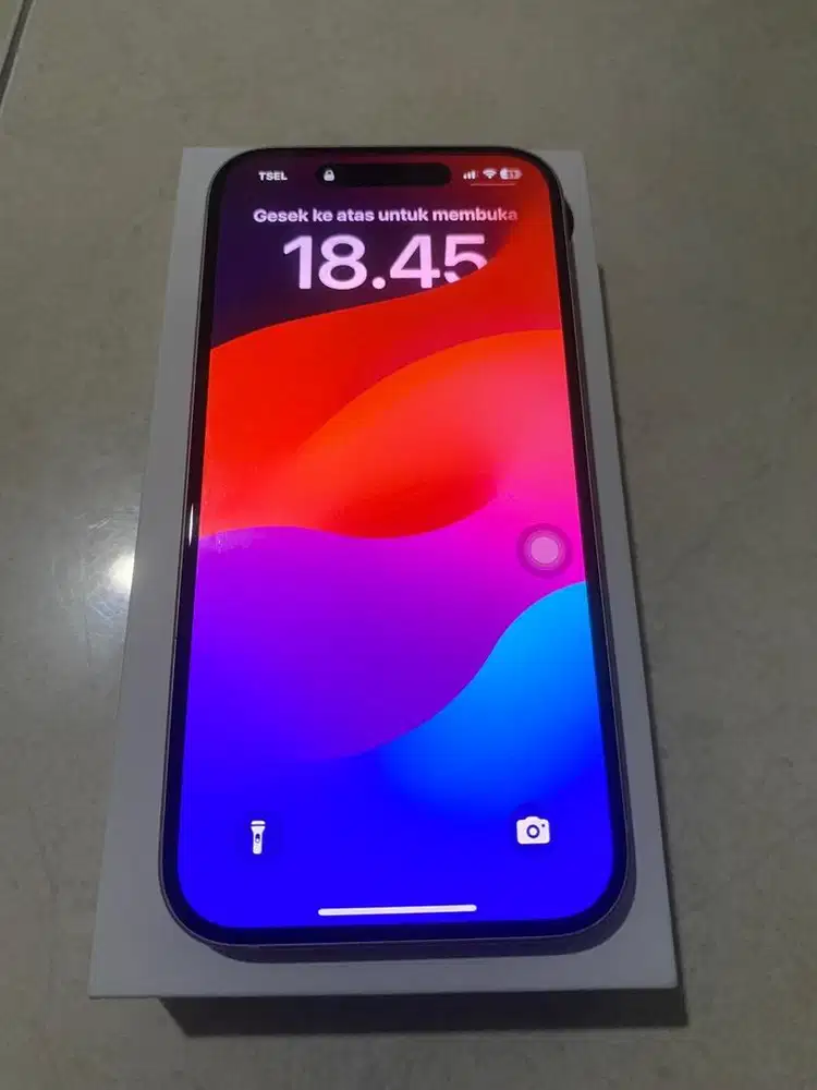 Iphone 15 Pink 128 GB ibox pemakaian Pribadi