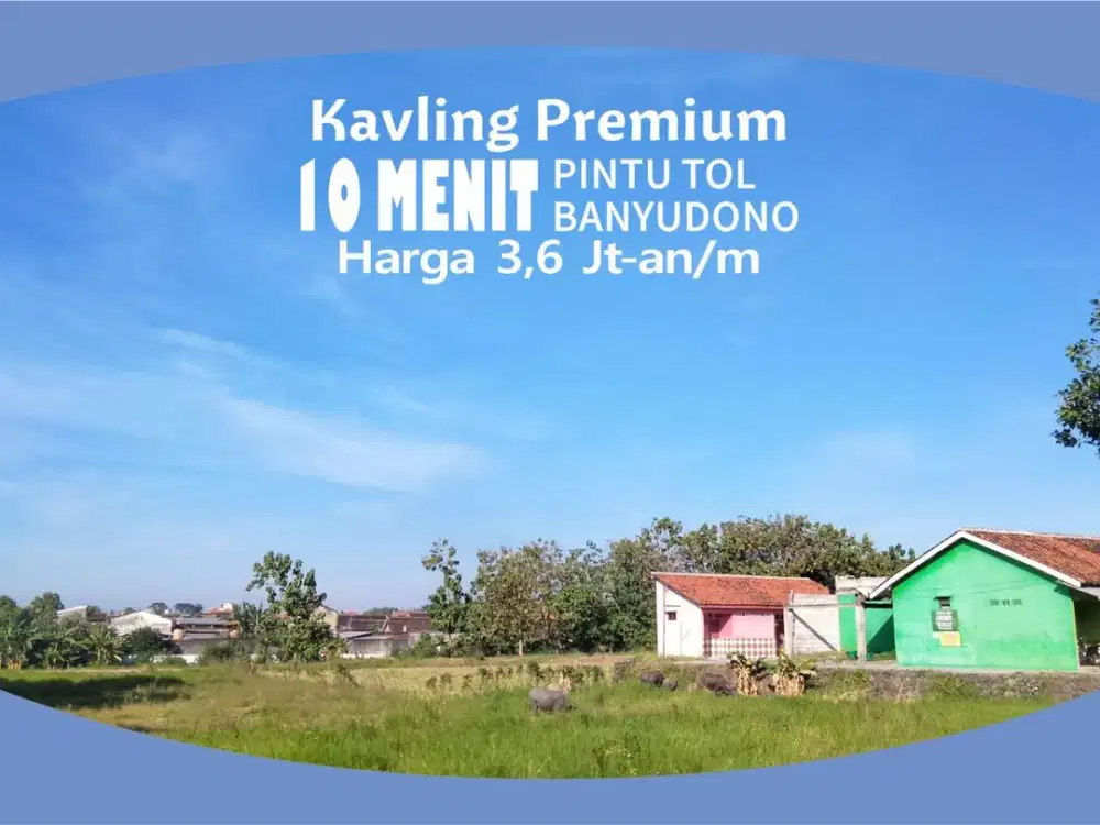 NGABEYAN Kartasura Tanah Luas 6 Menit Kampus AMIKOM