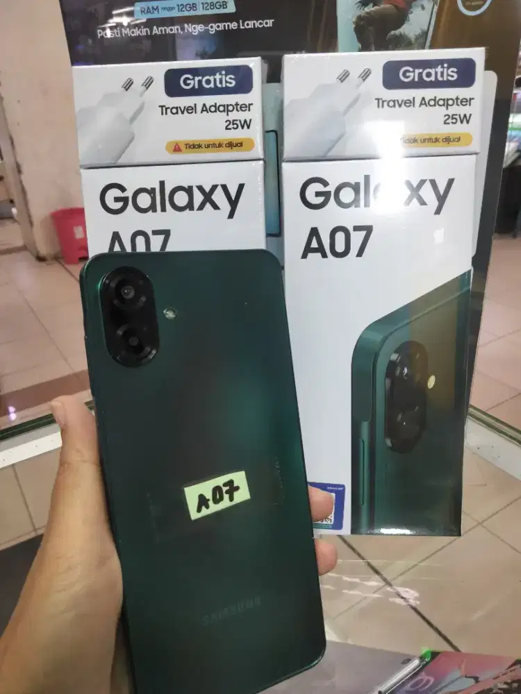 Samsung A07 4/64 new segel garansi resmi