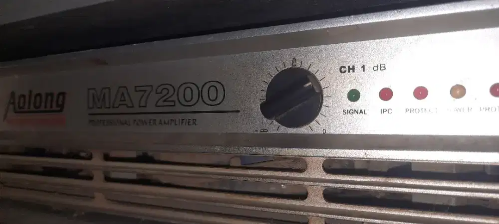 Power Amplifier Buildup Aolong MA 7200