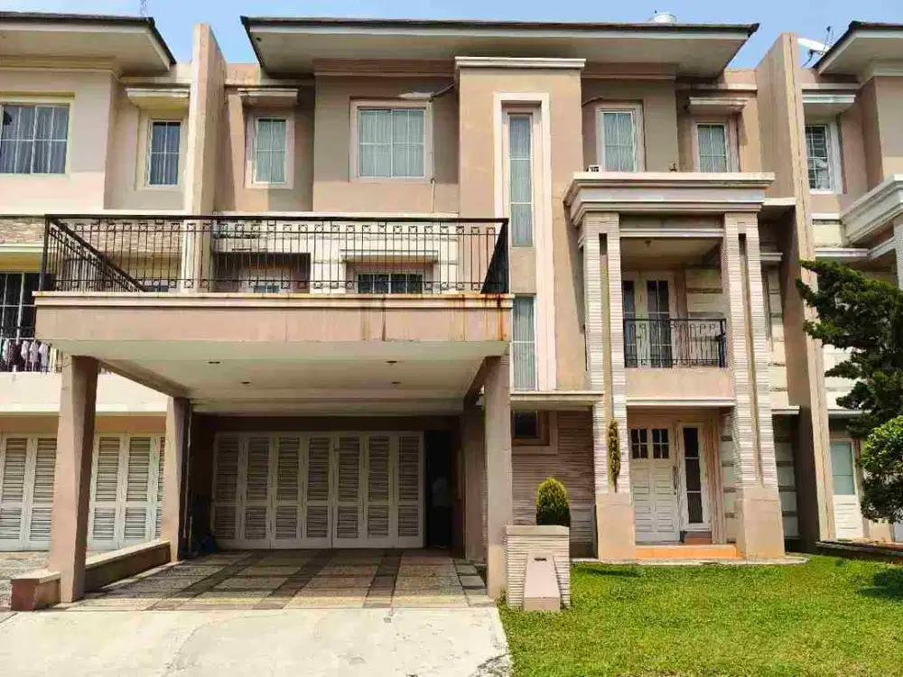 Dijual Rumah Mewah di Alam Sutera Cluster Onyx 3 lantai rapi siap huni