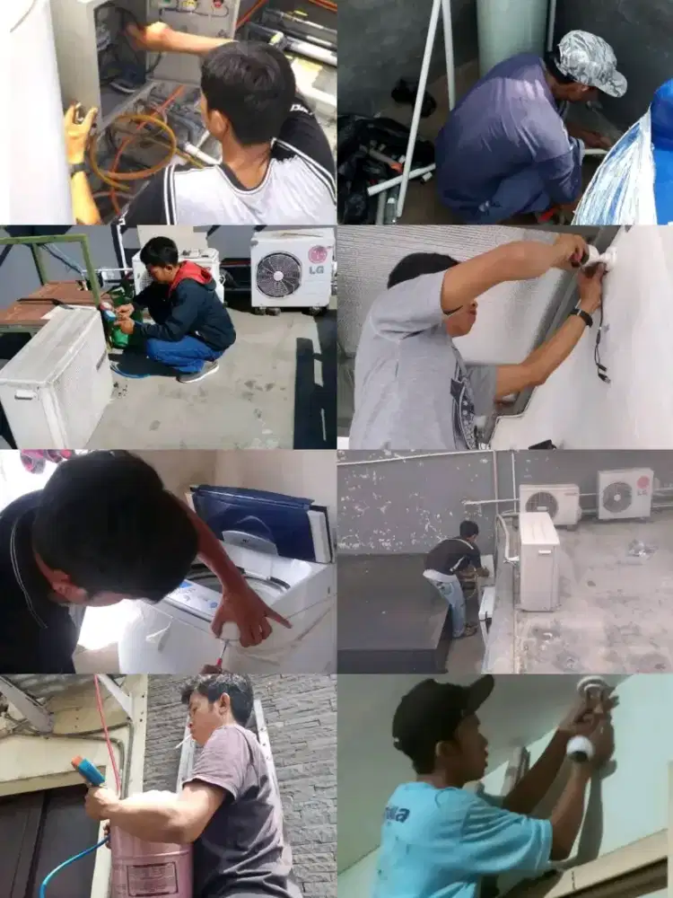 SERVICE AC,BONGKAR PASANG AC