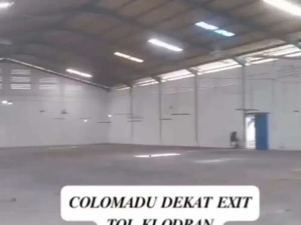 Disewakan Gudang Zona Industri Strategis Lokasi Colomadu,Karanganyar Luas 2000m2