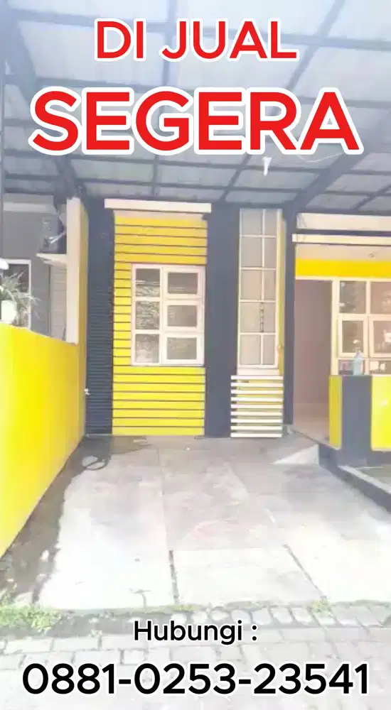 DISKON Rp. 100Jt. DI JUAL MURAH RUMAH SIAP HUNI HARGA NEGO SAMPAI JADI