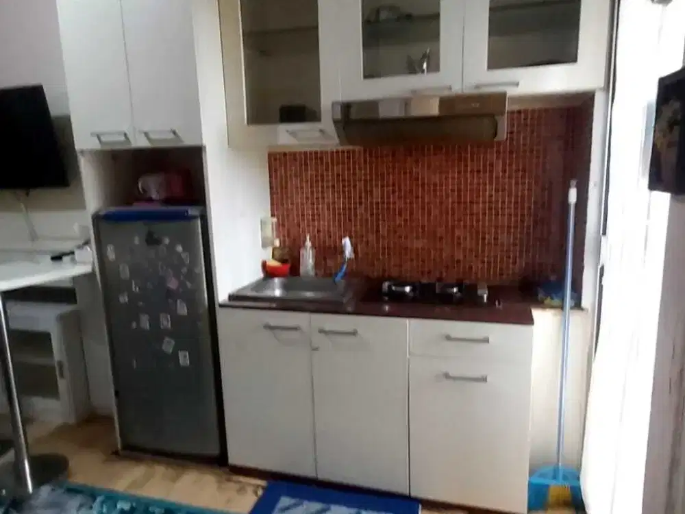 Disewakan harian dan tahunan Apartemen green palace STUDIO FULL FURNISHED twr deretan depan