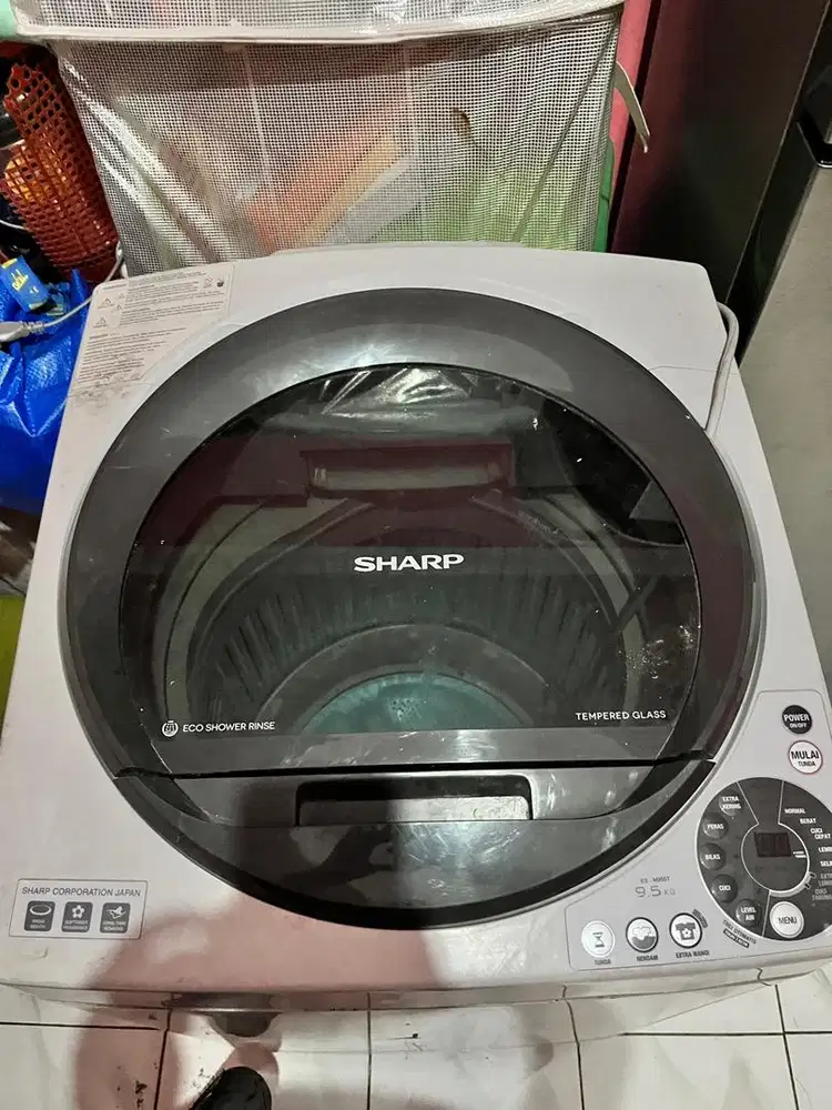 Mesin cuci 1 tabung merk sharp