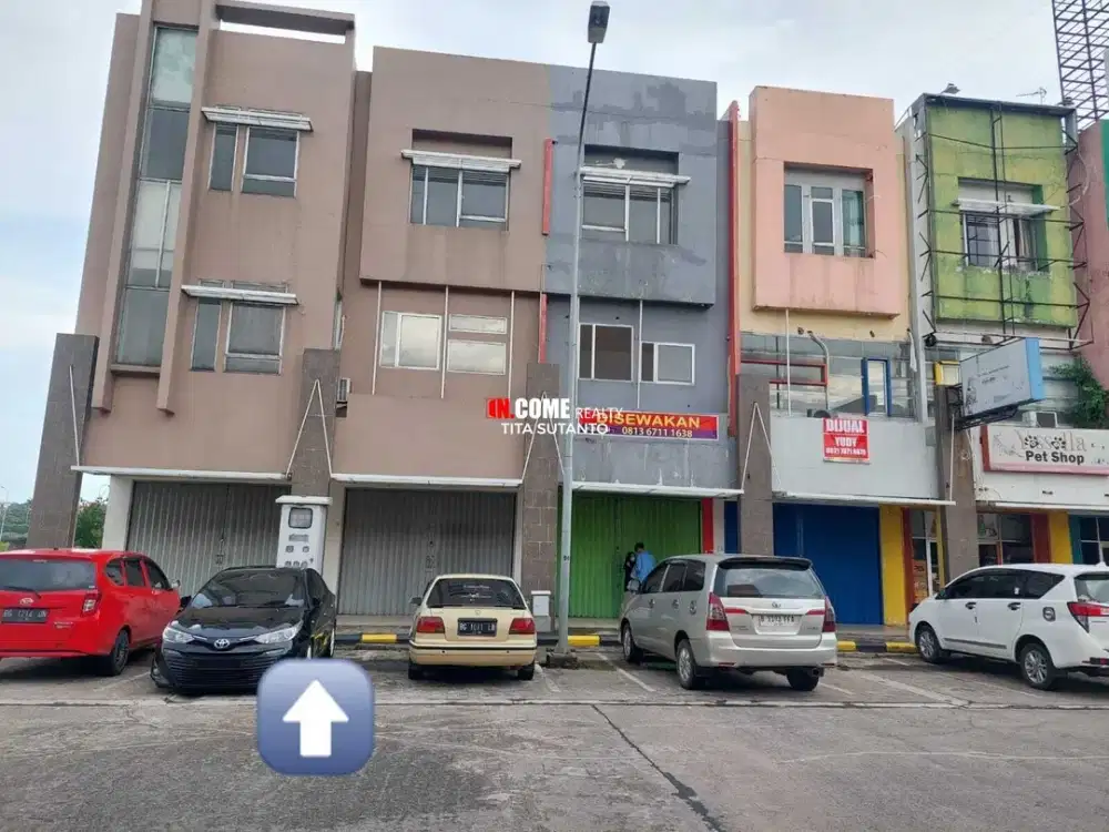 Dijual 2 unit Ruko Plong Gandeng depan Lotte Mart komplek PTC Mall