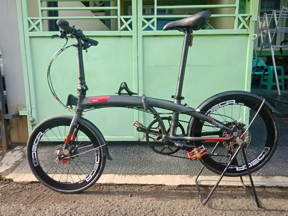 Ecosmo 10 Seli Sepeda Lipat Fnhon Trifold Pacific Noris Polygon