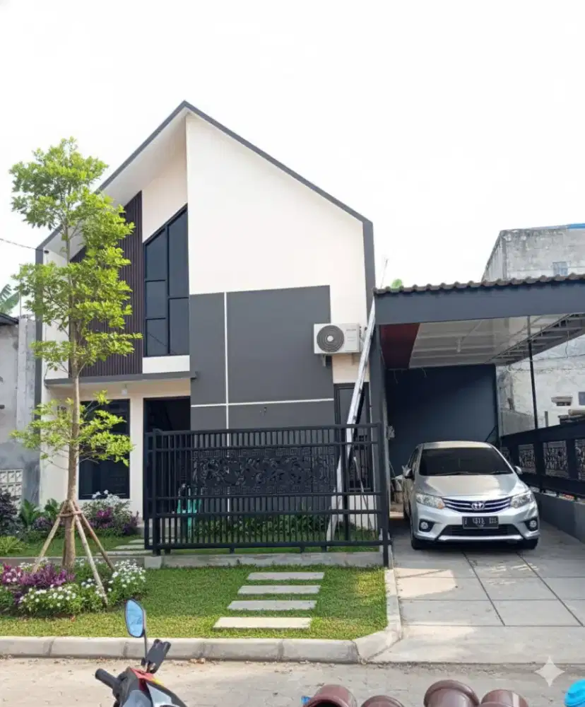 Rumah murah bebas banjir dekat stasiun depok