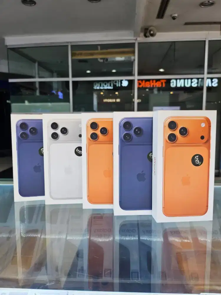 New iphone 17 pro max 256gb garansi ibox