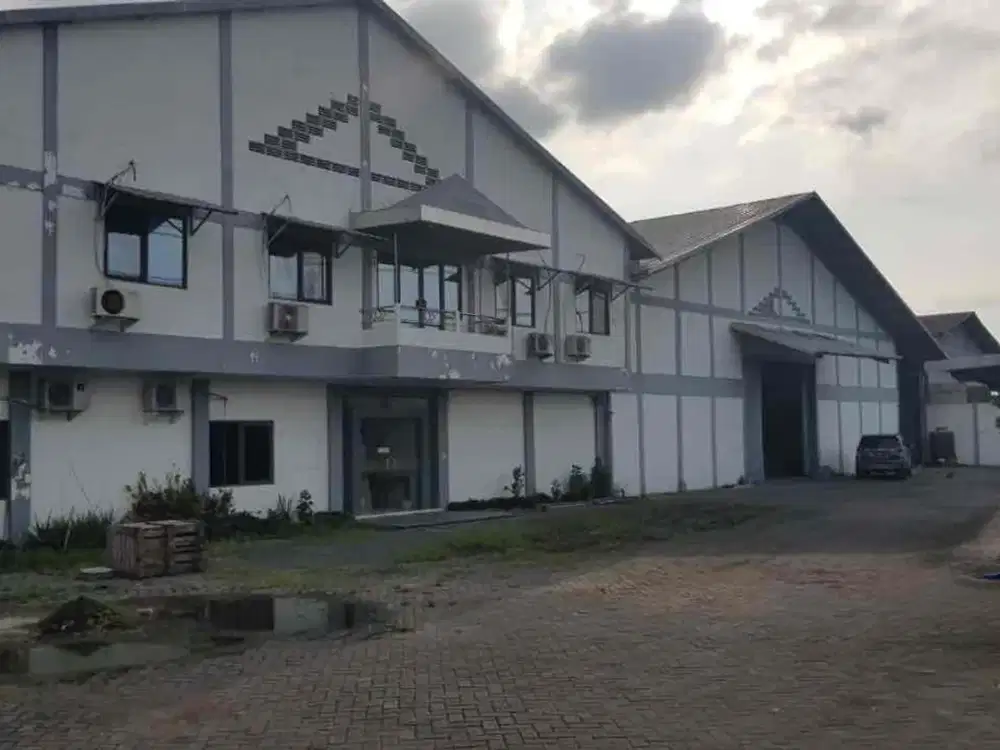 LJM 0074 Dijual Gudang Strategis Area  Cerme Gresik Jawa Timur