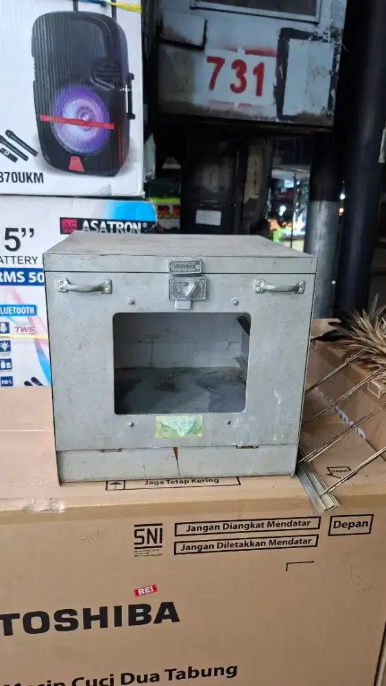 OVEN TANGKRING 38*40*38 CM, BEKAS,KONDISI APA ADANYA