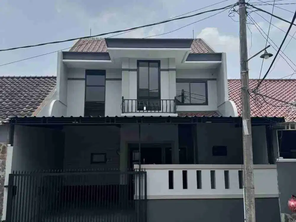 Rumah Siap Huni Baru Renovasi Total Seperti Baru di Villa Melati Mas