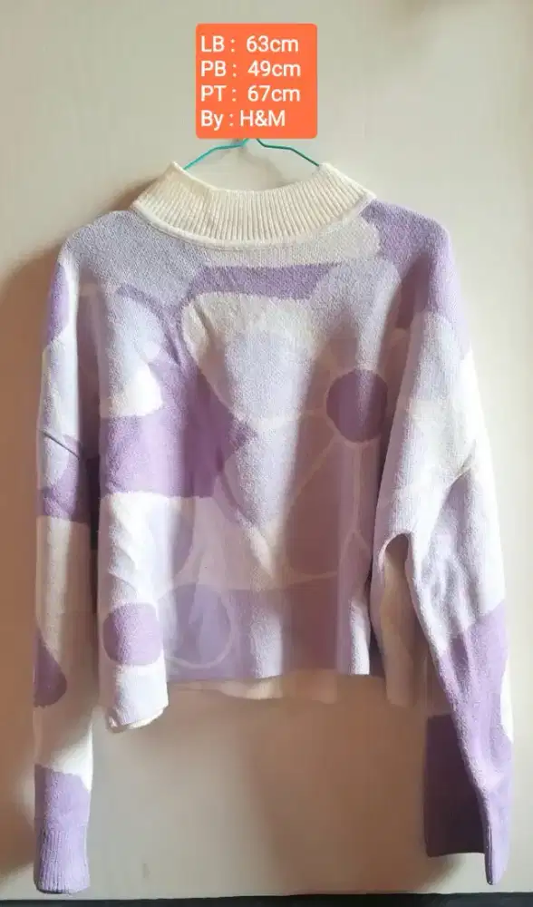 SWEATER UNGU H&M