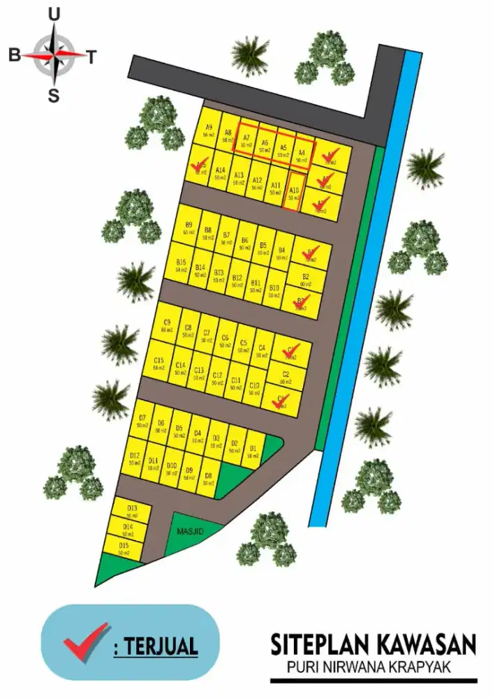 TANAH SIAP BANGUN DEKAT GRAHA PADMA HANOMAN