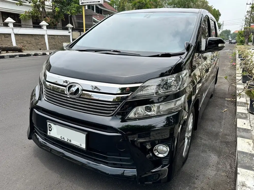 Toyota Vellfire ZG Pilot Seat 2012 CBU istimewa mulus terawat