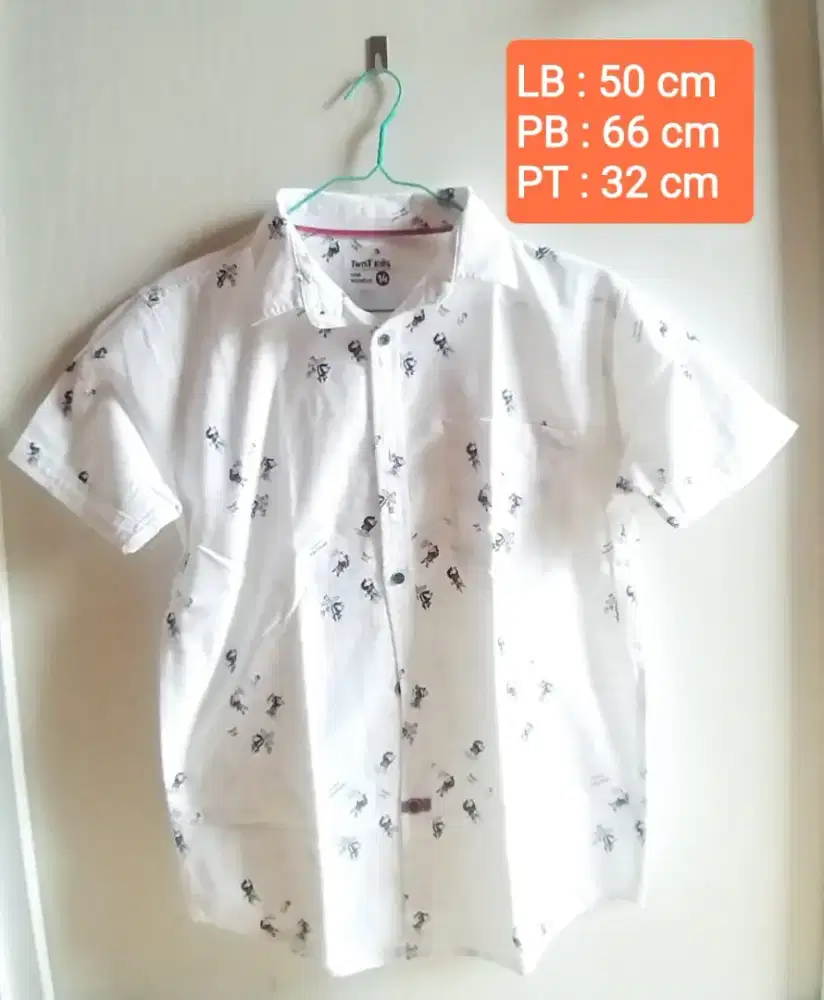 KEMEJA PUTIH TWIST