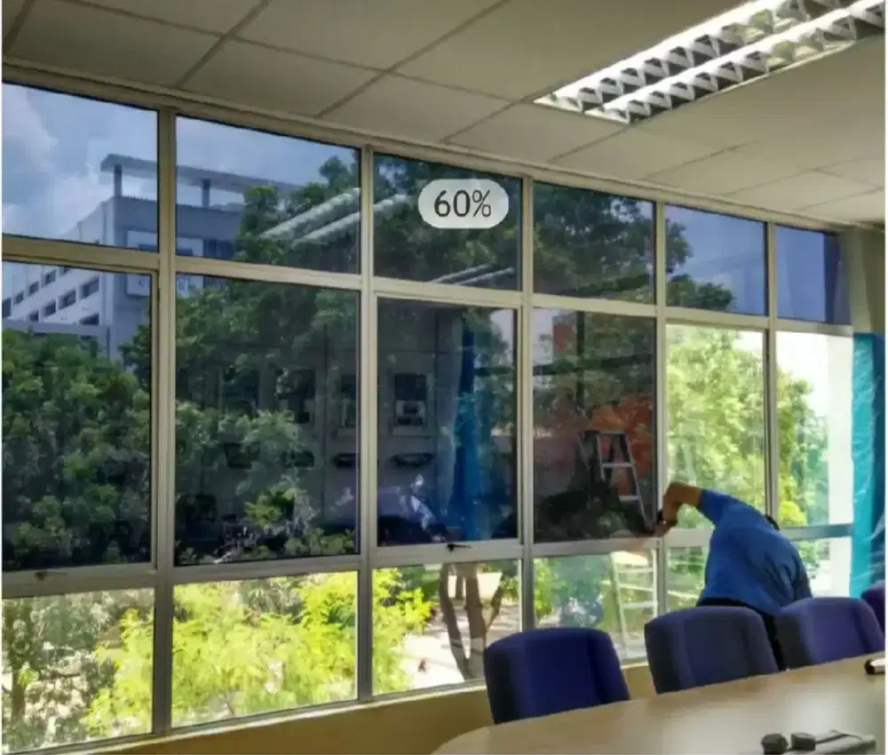 Jasa Pemasangan kaca fim sanbalas onewae