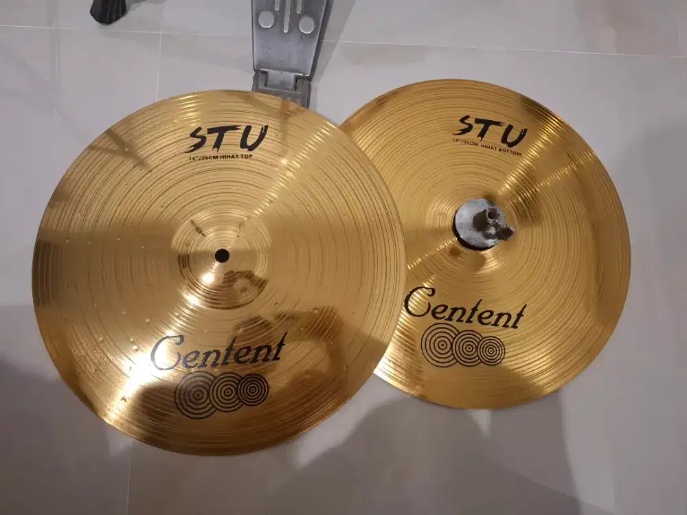 Cymbal simbal Centent Hit Hat 14 inch