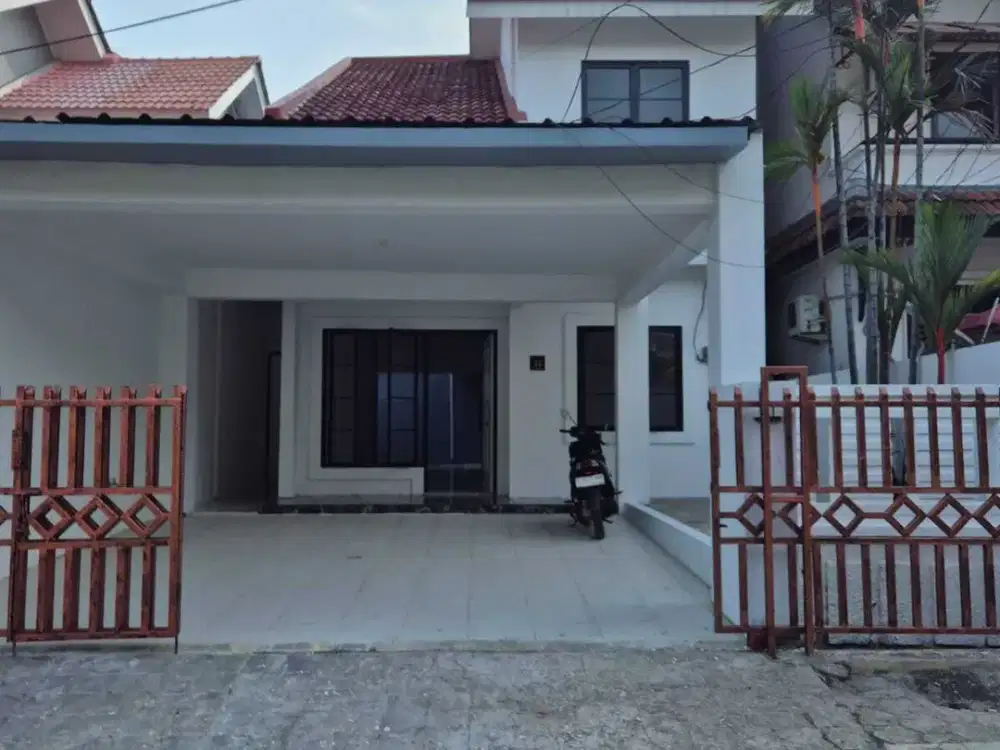 RUMAH FULL RENOVASI 2 LANTAI DI LIMUS PRATAMA REGENCY