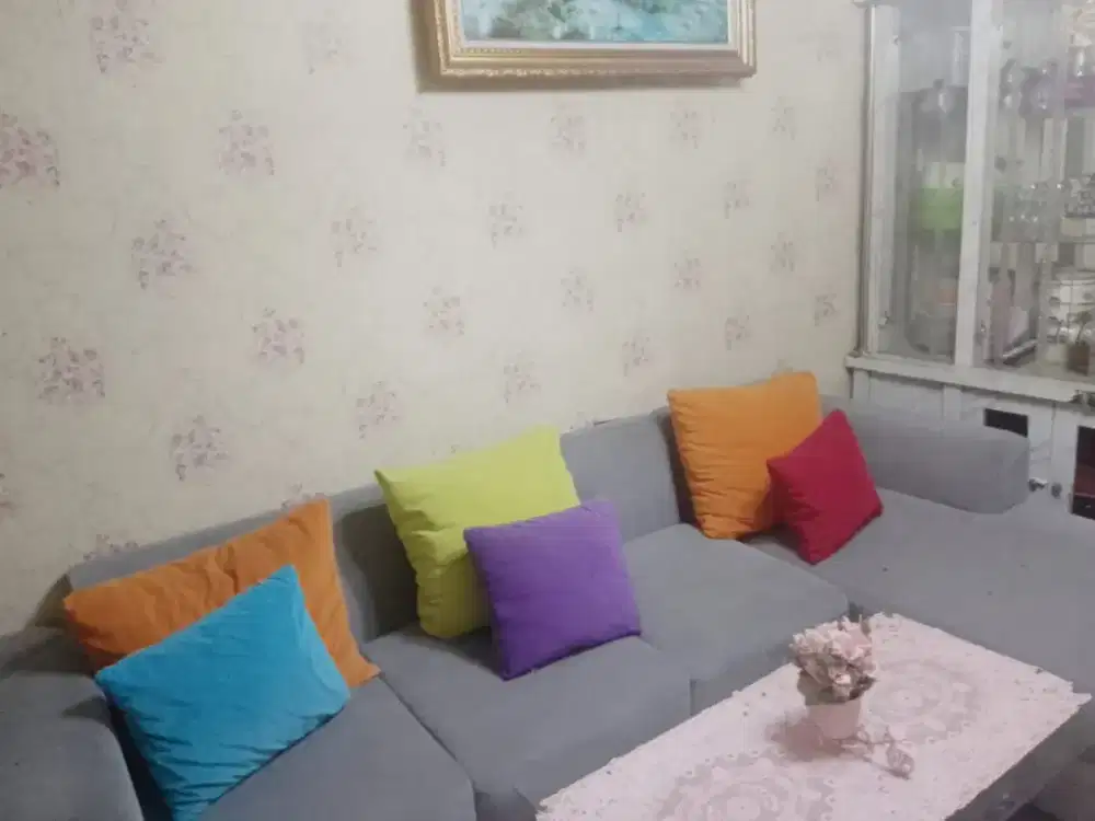 Sofa ruang tamu model L