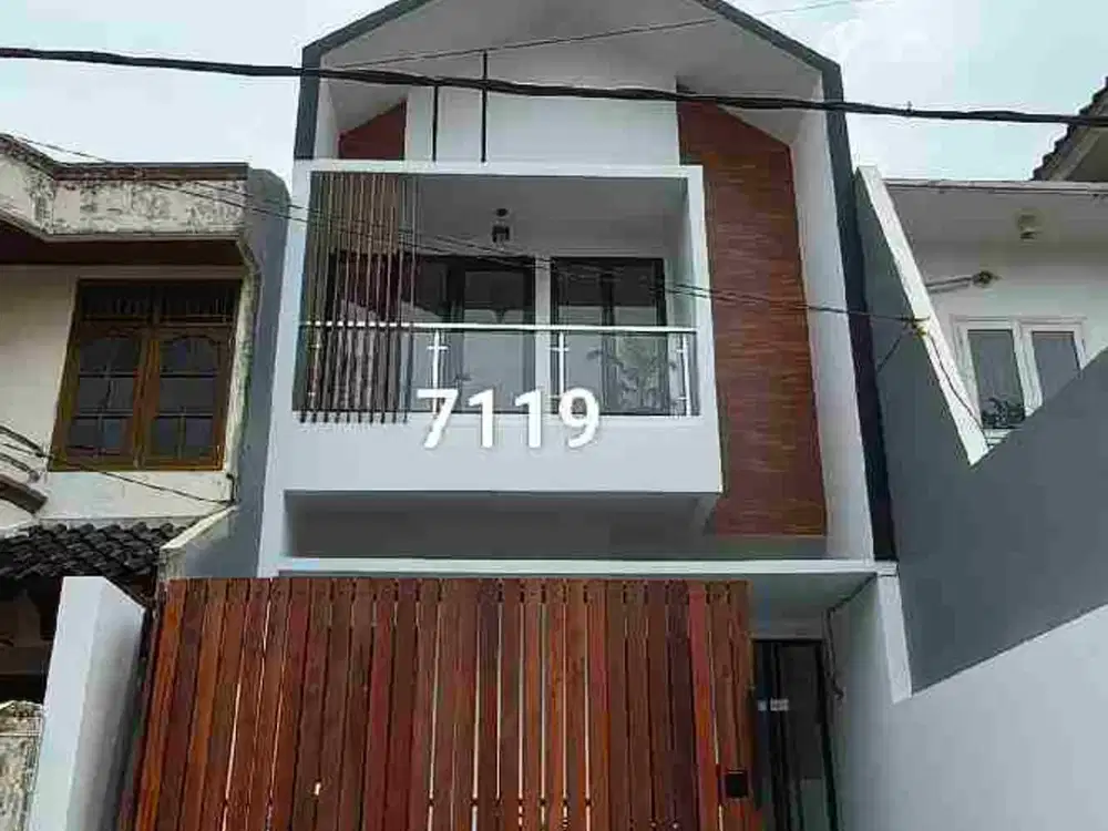Jual Rumah Pondok Kelapa Design Scandinavian Di Jakarta Timur