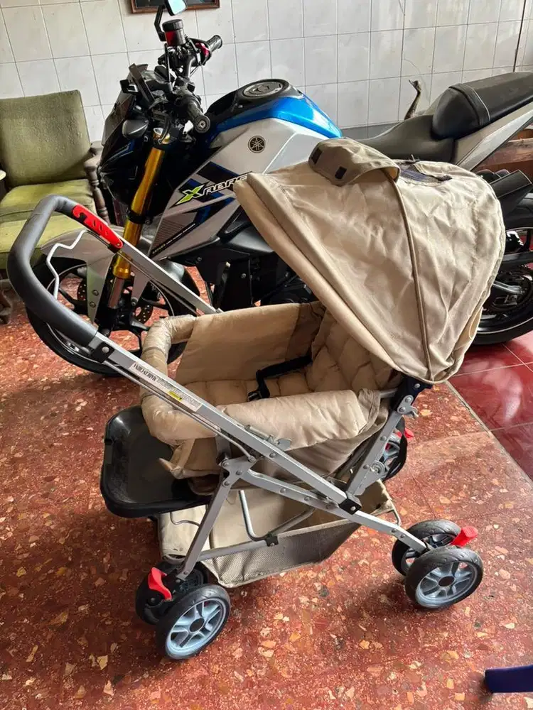 Stroller Merk SpaceBaby SB6212 Warna Beige