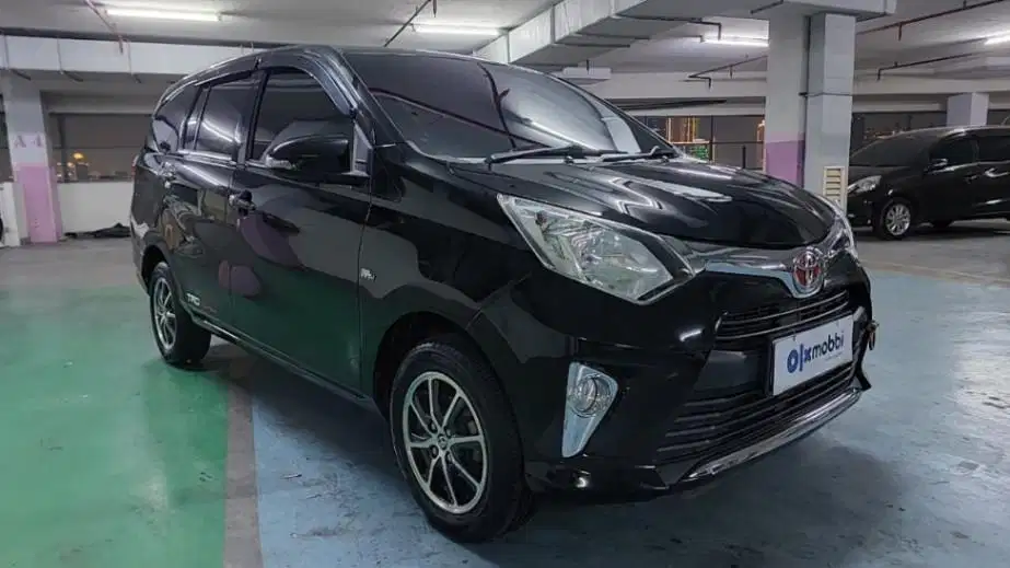 Pajak Panjang TDP 6JT Toyota Calya 1.2 G Bensin-MT 2018 Hitam