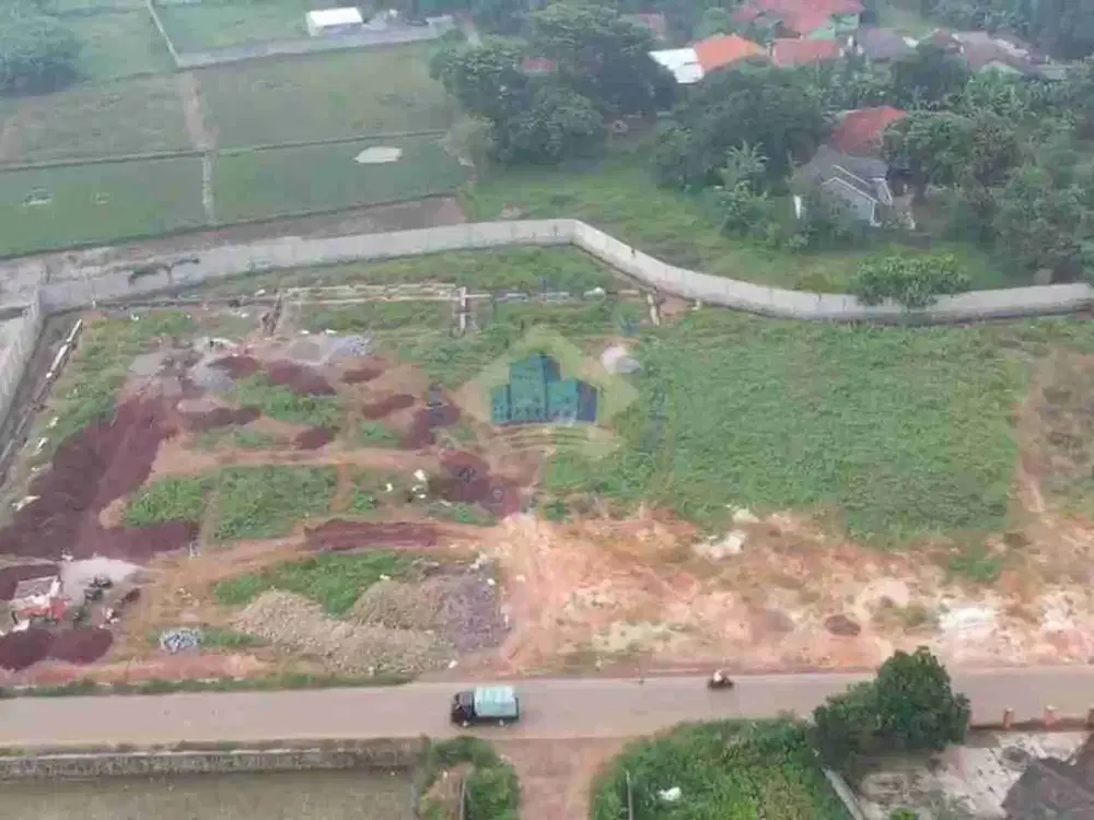 Dijual Cepat! Tanah Siap Bangun di Curug - Tangerang. Akses Container 40 Feet!