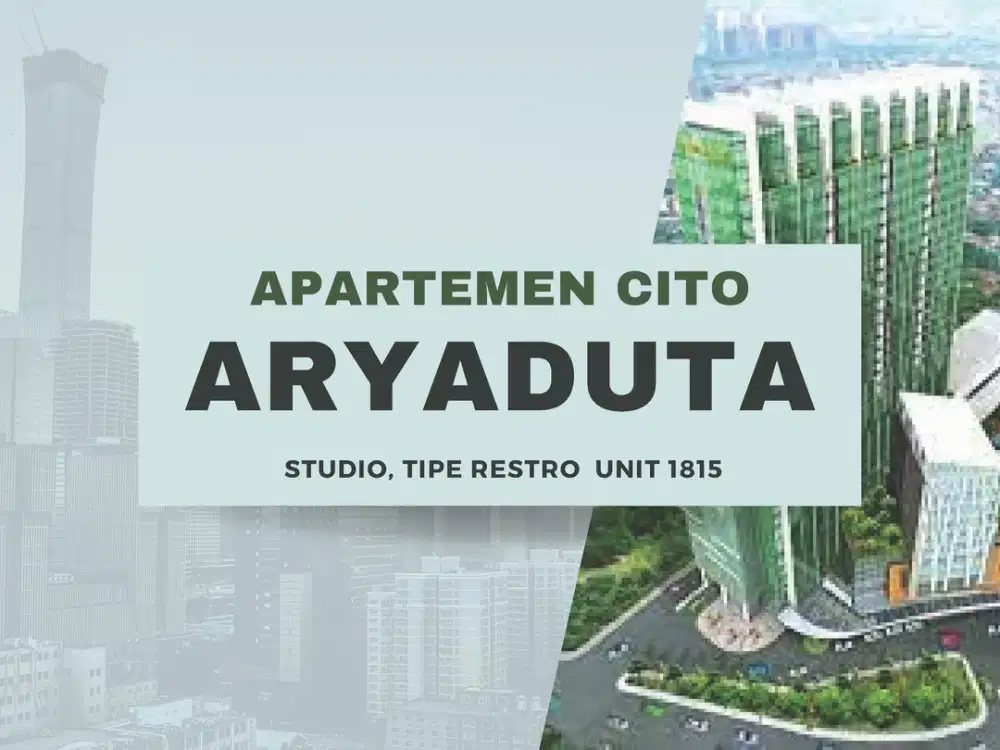 Apartment CITO Aryaduta Surabaya