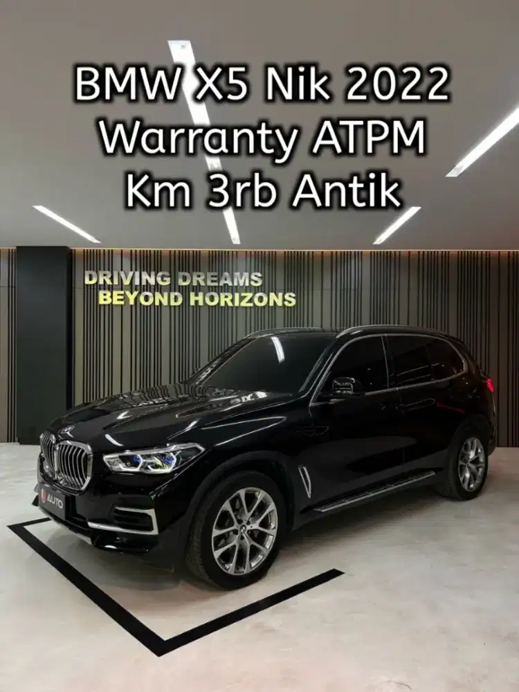 BMW X5 XDrive40i 7-Seater AT 2023 Hitam B999EGA Km3rb Nik 2022