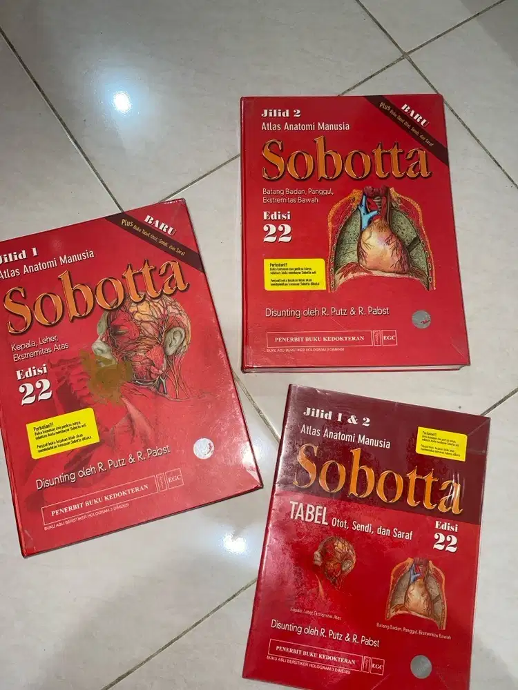 Buku Kedokteran Sobotta Edisi 22