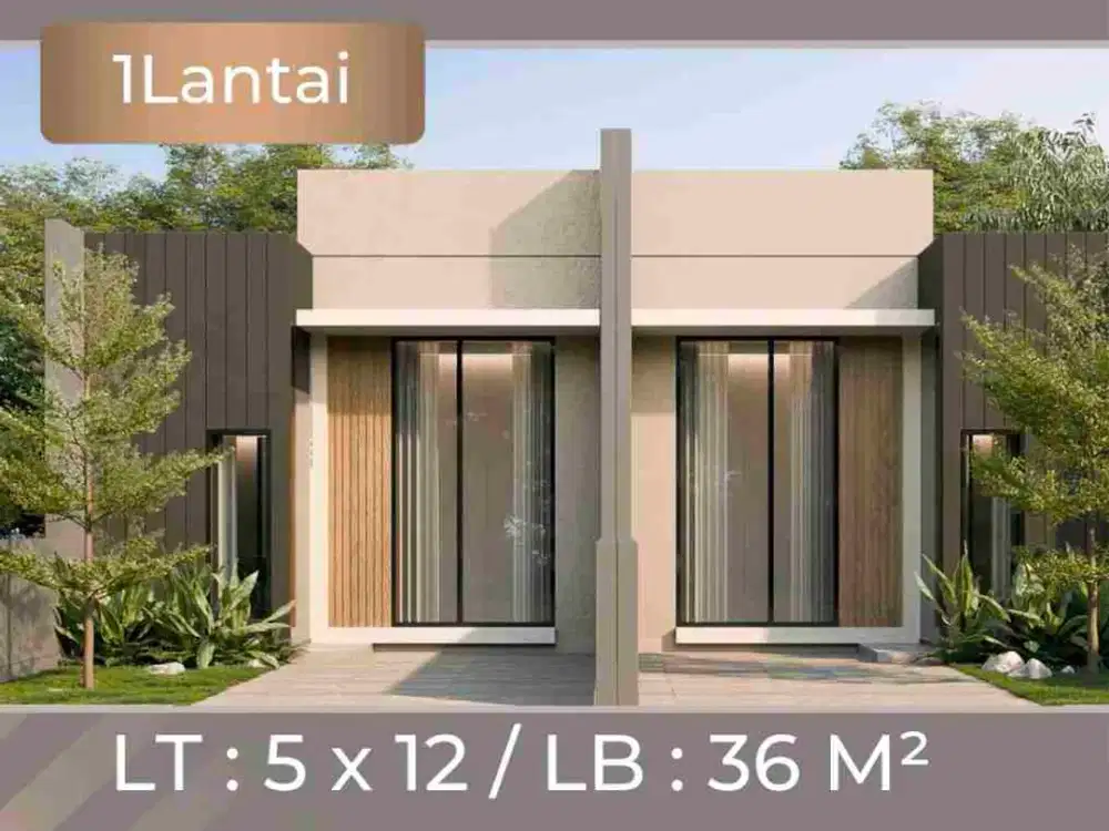 Jual Rumah Minimalis Lebar 5 Subsidi DP Kedung Cowek