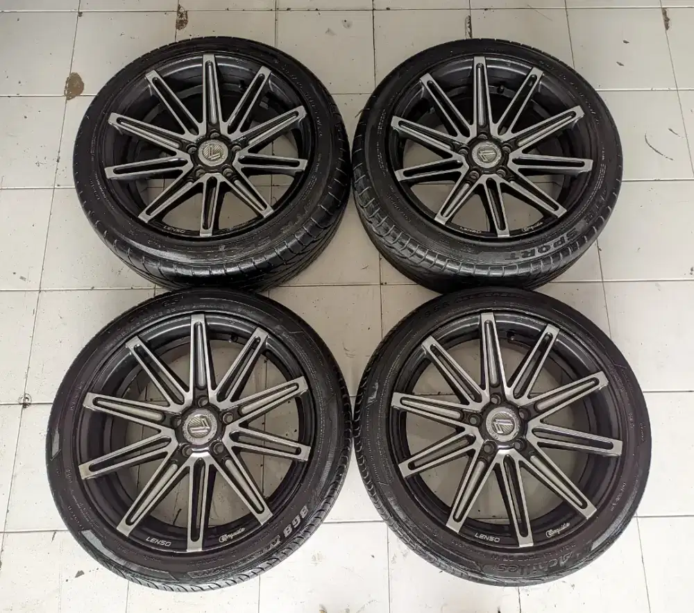 R18 Lenso Thailand L8_9 Et42 40 5x114+Ban Achiles 90%