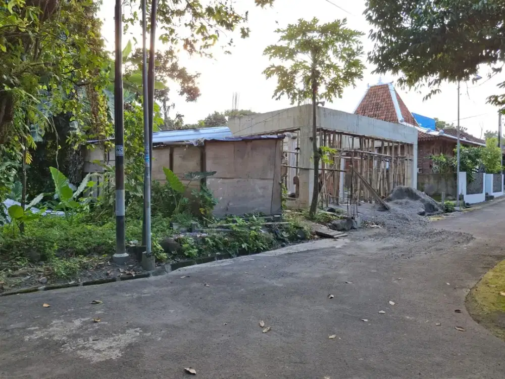 2 Jt-an; Tanah Timur Jl. Kaliurang, SHM Ready