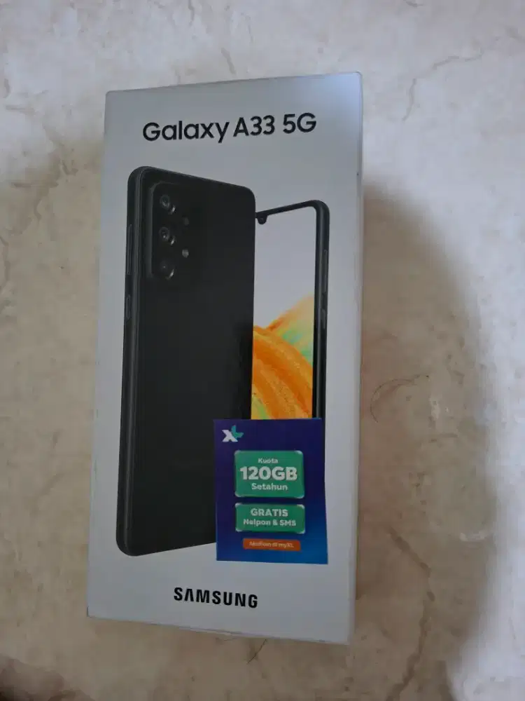 Samsung Galaxy A33 5G hitam second