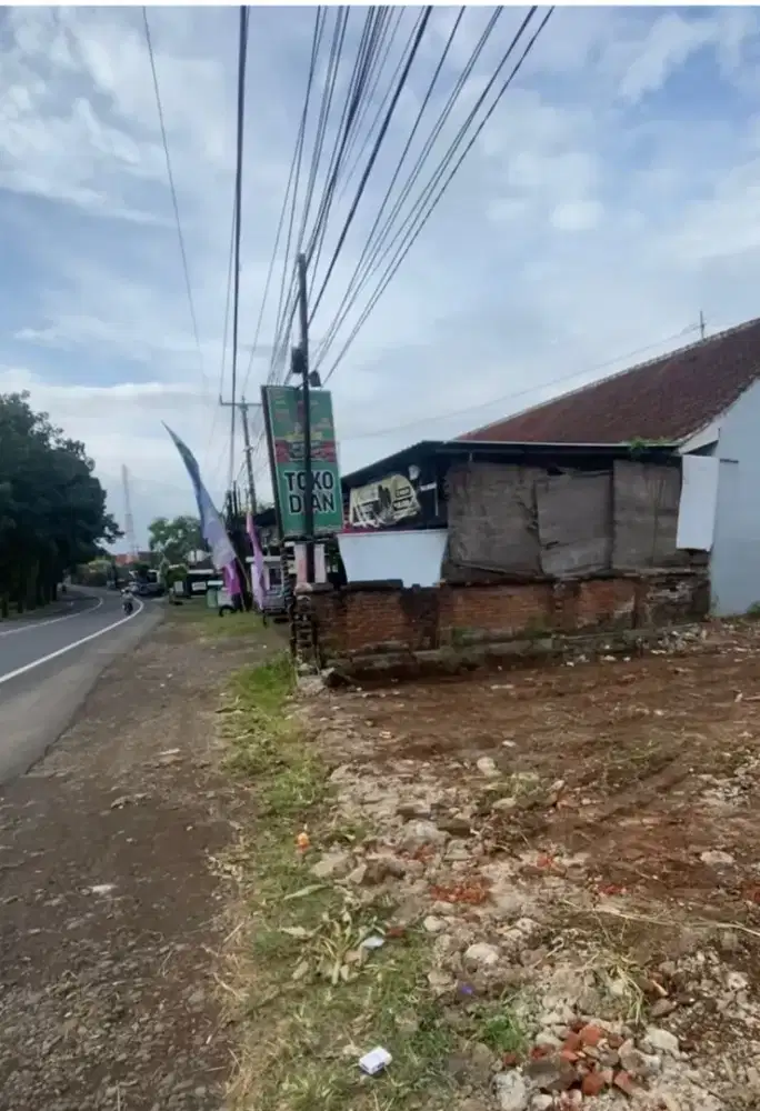 TANAH PINGGIR JALAN UTAMA NEGARA mulai 1 Are