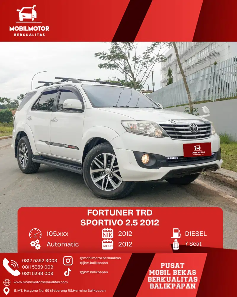 Toyota Fortuner 2012 Diesel
