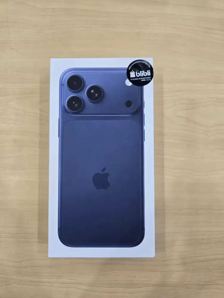 17 Pro MAX 256 GB New IBOX Garansi 1 tahun