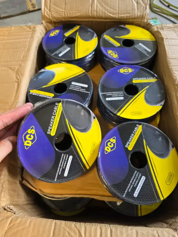 Kabek tweeter dcs, panjang 100meter