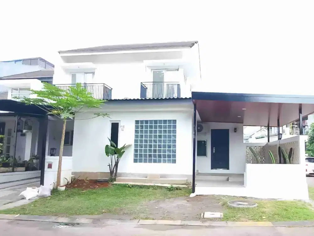 Disewakan Rumah Hoek Luas di Permata Bintaro Jaya Sektor 9