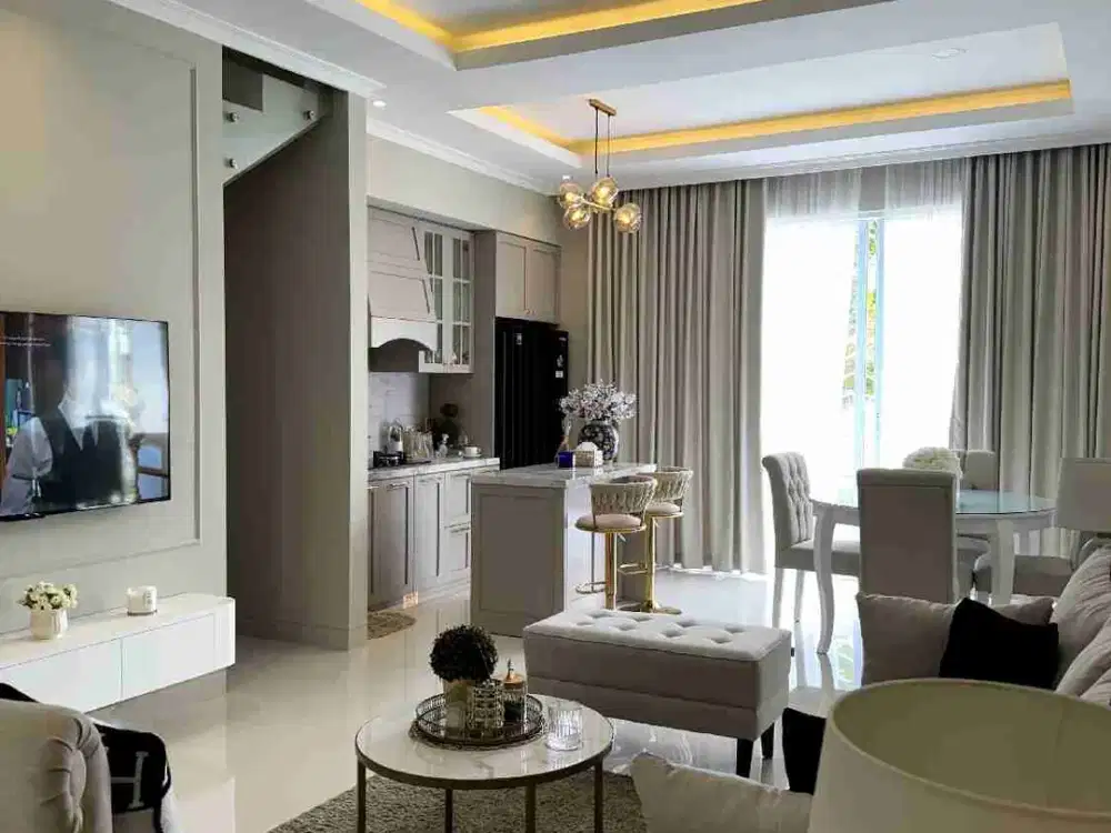 Dijual Rumah Fully Furnished Mewah Di Kampung Utan Ciputat Timur