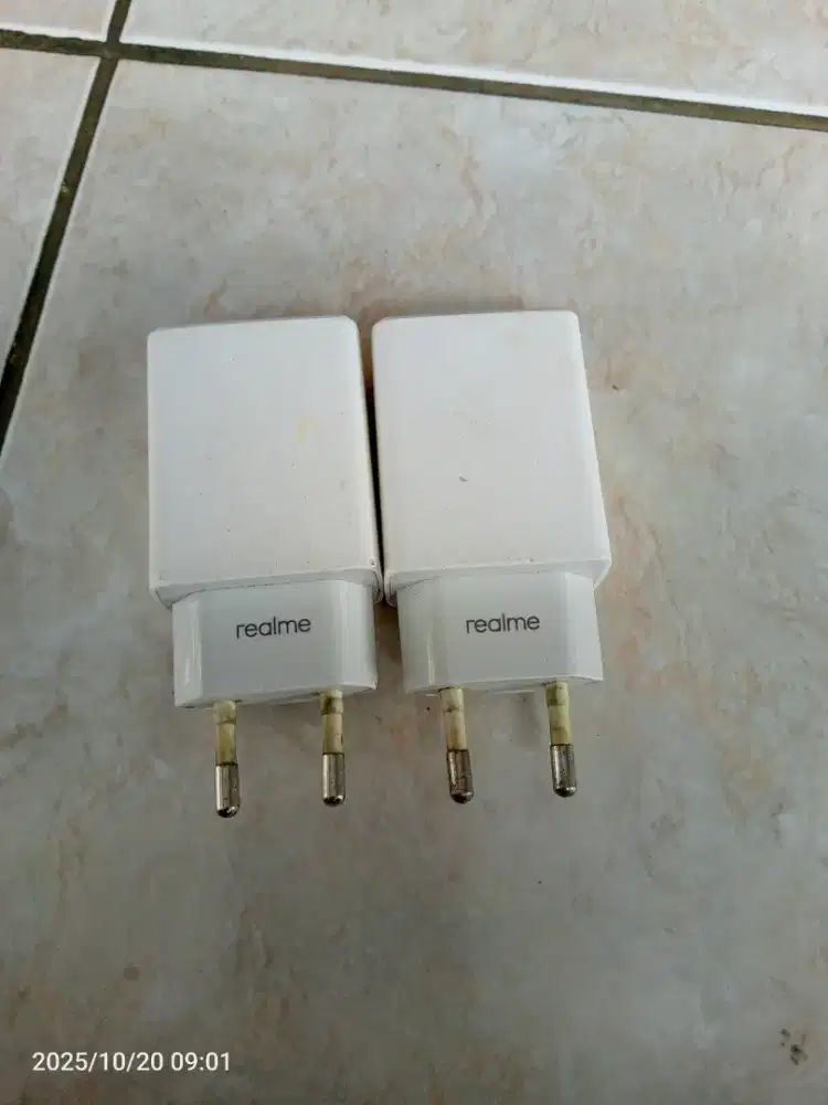 Kepala casan realme ori bekas copotan 2 pcs