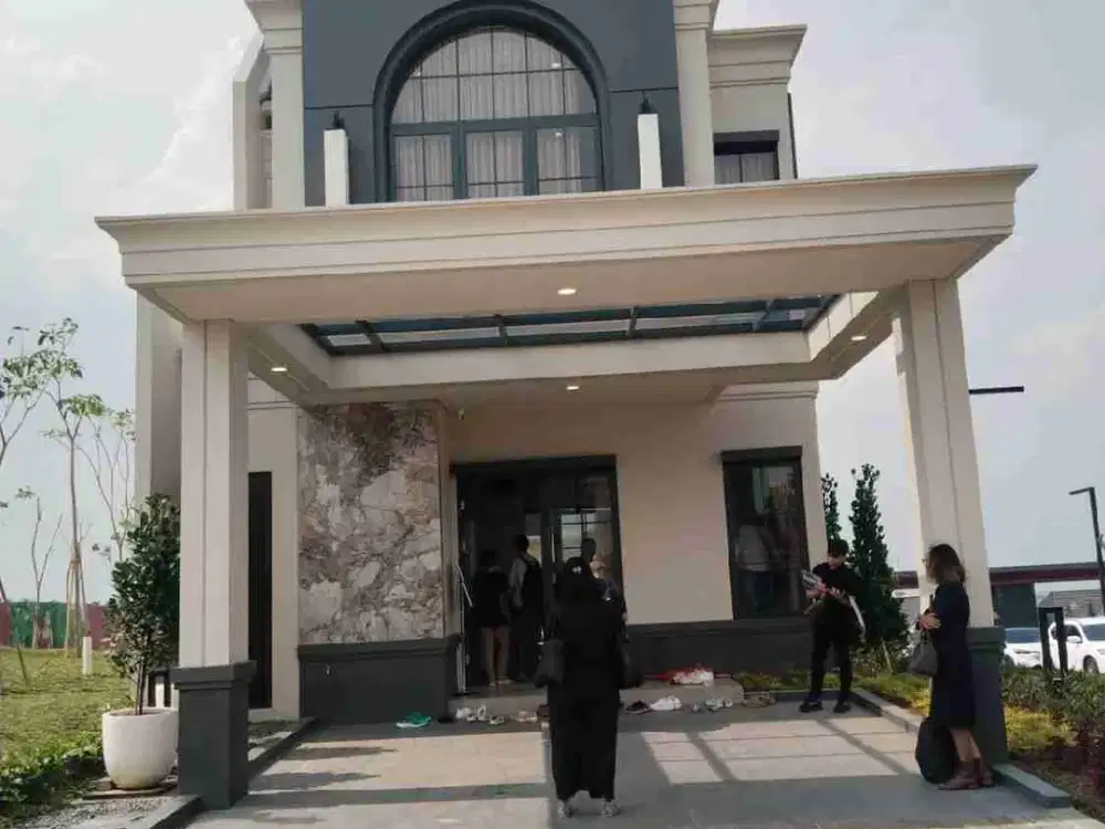 Dijual Rumah Baru Mewah Burgundy L7 Rancamaya