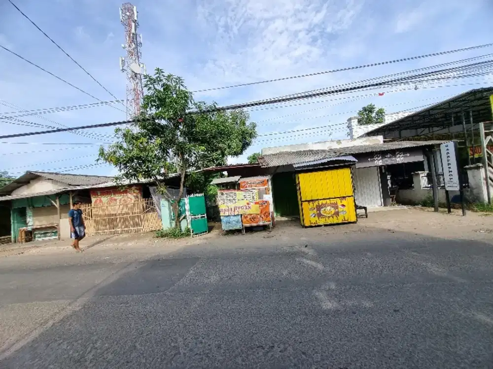 jual tanah dan tempat usaha cocok buat kfc, cafe alfamart dll